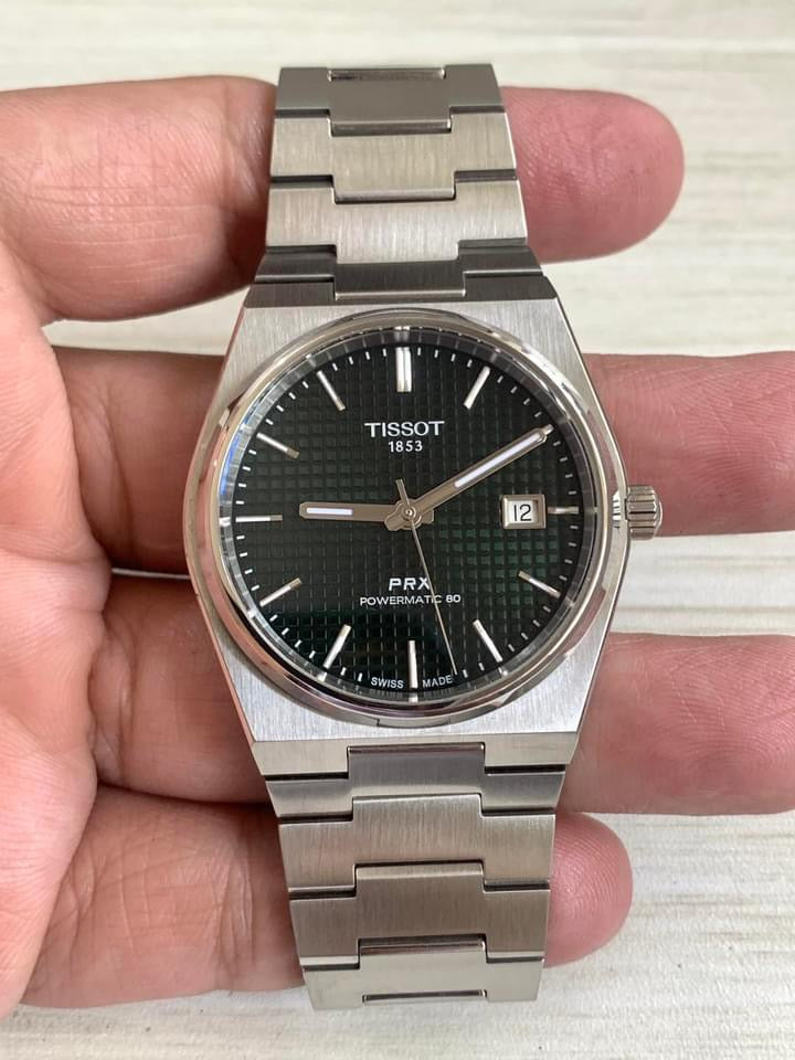 Tissot Prx powermatic 80 green dial