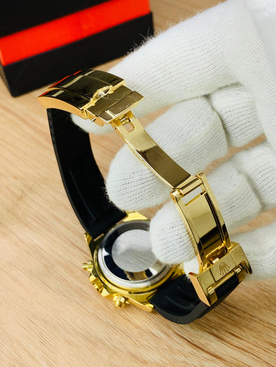 Stone Studded Strap Model (Gold Dial)