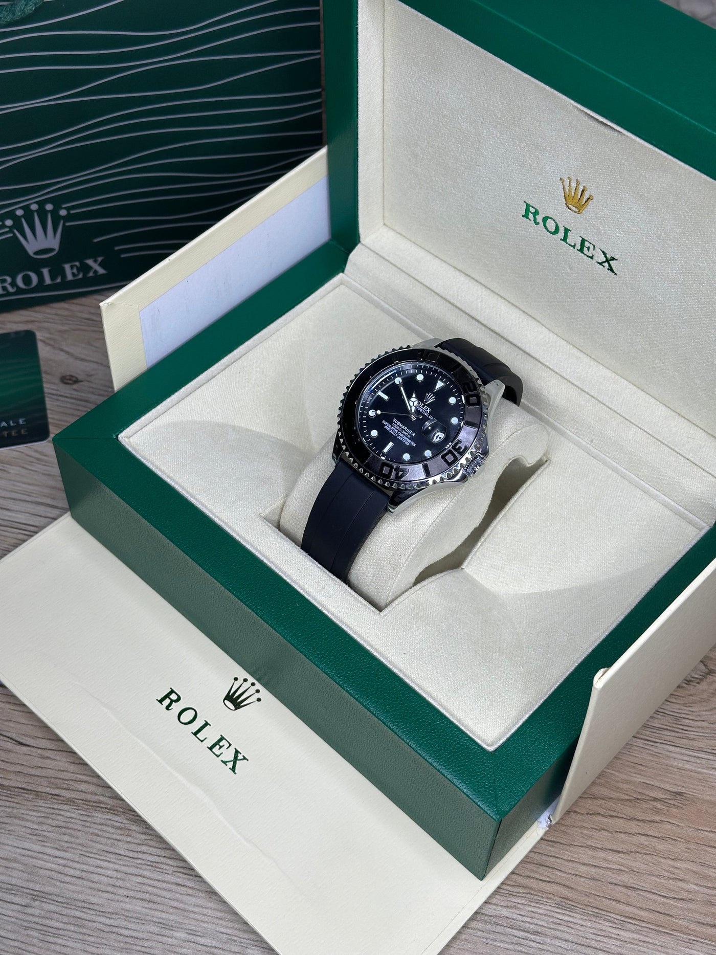 ROLEX YATCH MASTER (SILICONE STRAPS)