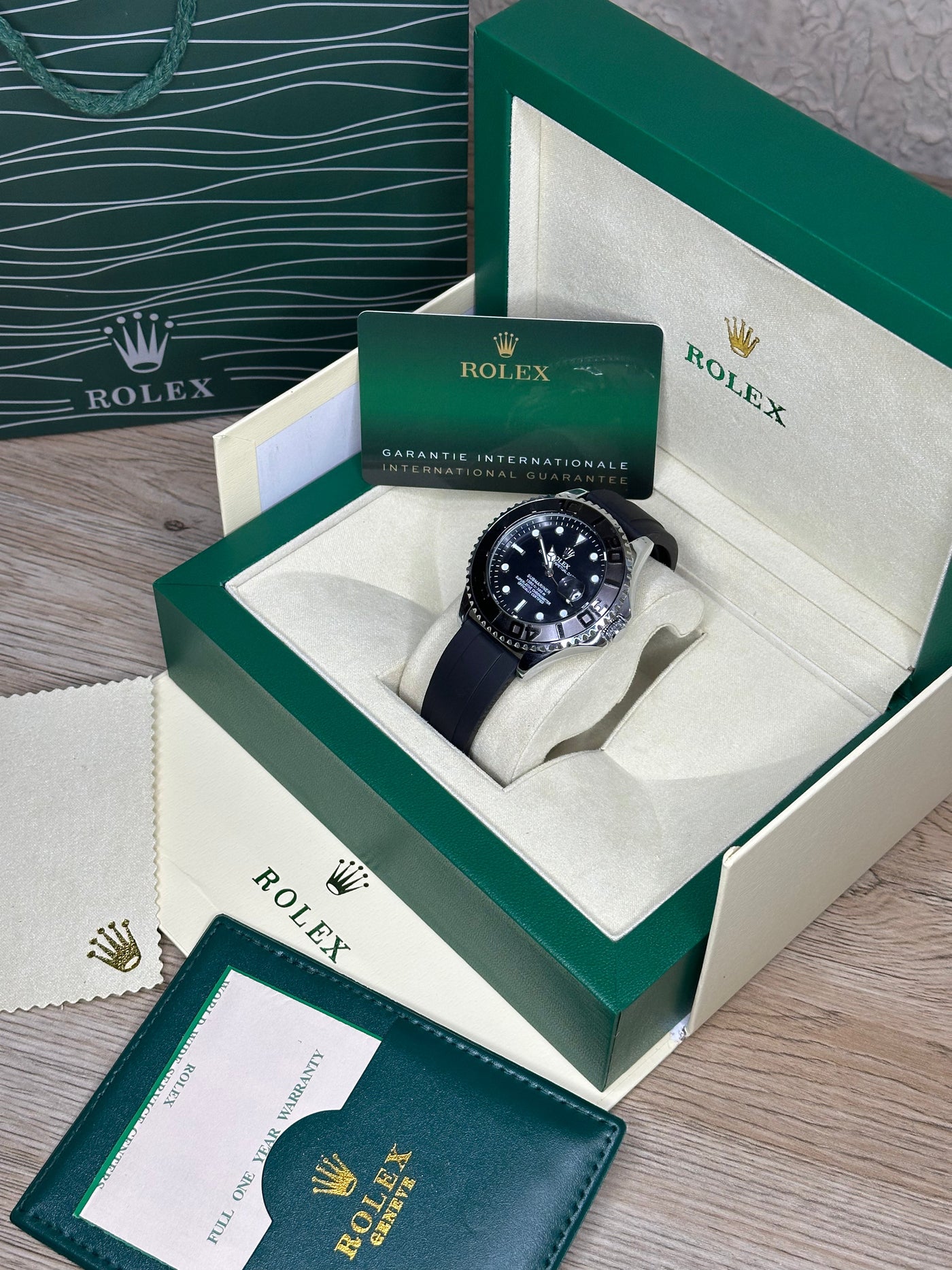 ROLEX YATCH MASTER (SILICONE STRAPS)